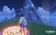 The pressure plate is activated (Image via HoYoverse)